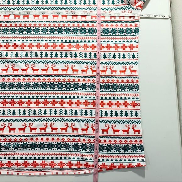 NWT Family Matching Christmas Pajama Set Dad Reindeer Snowflakes Jogger 3XL - Picture 8 of 11